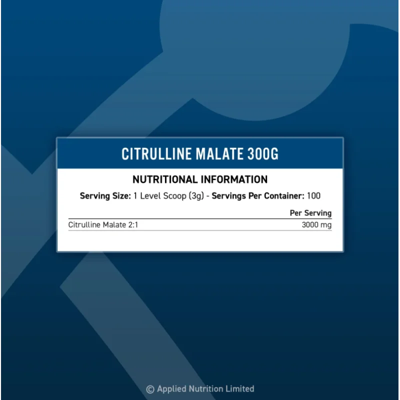Citruline Malate 300 гр | Applied Nutrition Citruline Malate 300 гр | Applied Nutrition