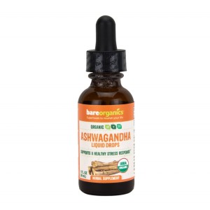 Ashwagandha Liquid Drops 30 мл | BareOrganics
