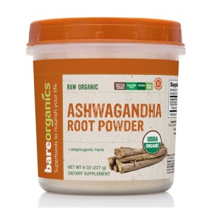 Ashwagandha Root Powder 227 гр | BareOrganics