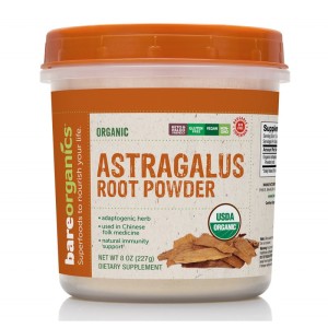 Astragalus Root Powder 227 гр | BareOrganics Astragalus Root Powder 227 гр | BareOrganics