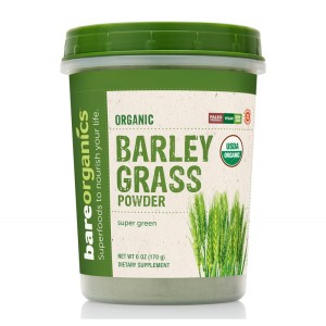Barley Grass Powder 170 гр | BareOrganics