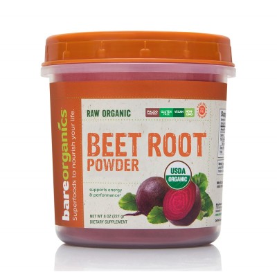 Beet Root Powder 227 гр | BareOrganics Beet Root Powder 227 гр | BareOrganics