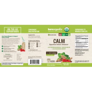 Calm Superfood Water Enhancer - Тропически плодове 12x6.5 гр | BareOrganics