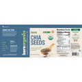 Chia Seeds 454 гр | BareOrganics