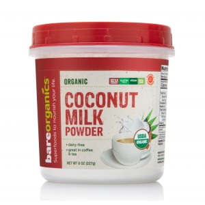 Coconut Milk Powder 227 гр | BareOrganics