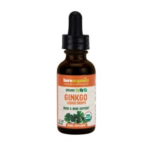 Ginkgo Liquid Drops 30 мл | BareOrganics