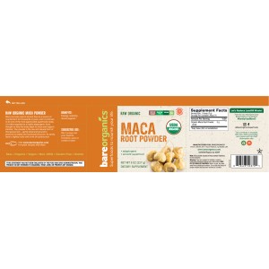 Maca Root Powder 227 гр | BareOrganics