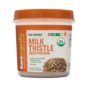 Milk Thistle Seed Powder 227 гр | BareOrganics