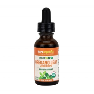 Oregano Leaf Liquid Drops 30 мл | BareOrganics