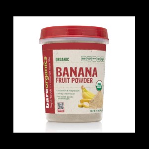 Banana Fruit Powder 340 гр | BareOrganics Banana Fruit Powder 340 гр | BareOrganics