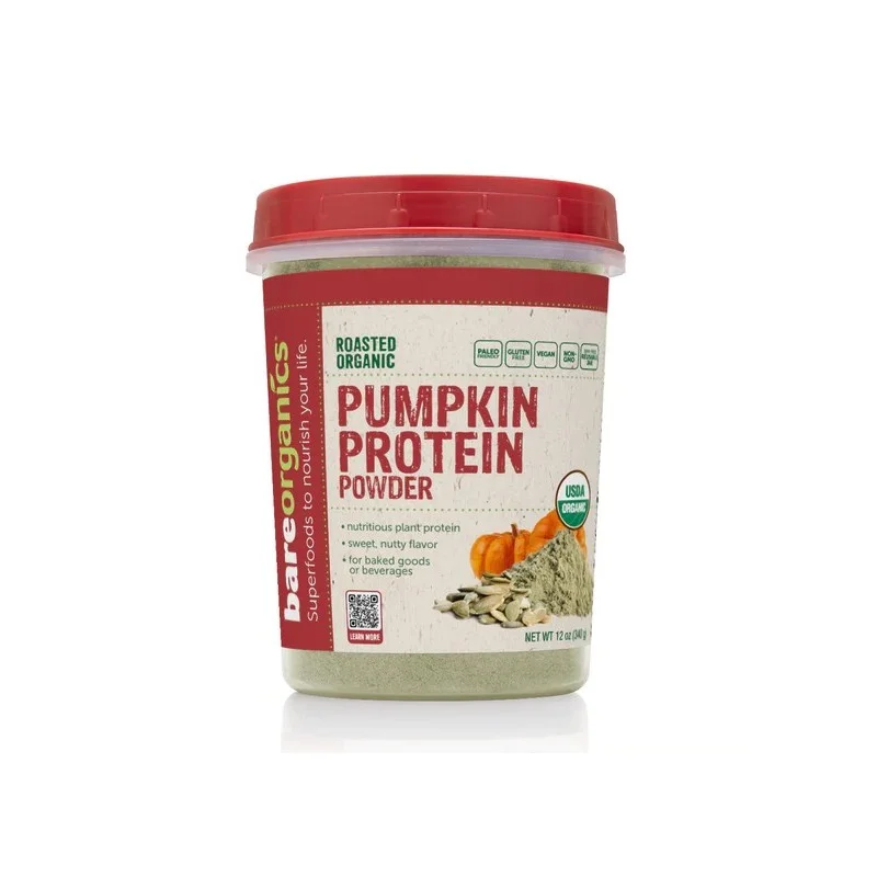 Pumpkin Protein Powder 340 гр | BareOrganics Pumpkin Protein Powder 340 гр | BareOrganics