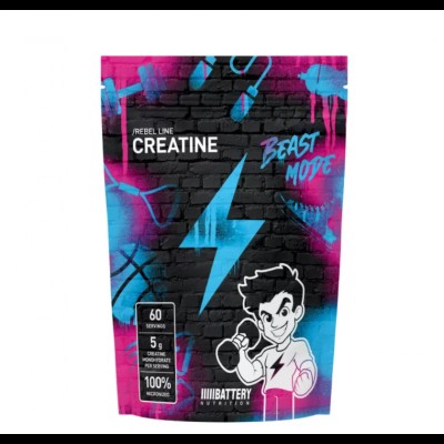 Rebel Creatine 300 гр | Battery Nutrition