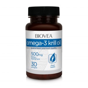 Omega-3 Krill Oil 30 гел-капсули | Biovea