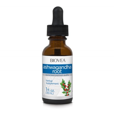 Ashwagandha Root Liquid Drops 30 мл | Biovea Ashwagandha Root Liquid Drops 30 мл | Biovea