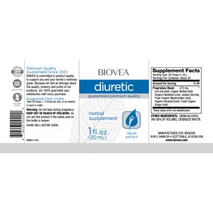 Diuretic Liquid Drops 30 мл | Biovea