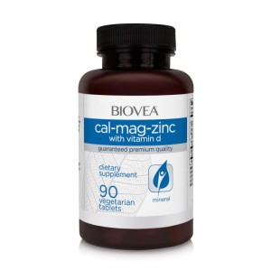 Cal-Mag-Zinc + Vitamin D 180 таблетки | Biovea