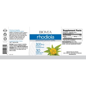 Rhodiola 300 мг 30 капсули | Biovea