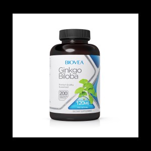 Ginkgo Biloba 120 мг 200 капсули | Biovea