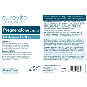 Pregnenolone Cream 57 гр | Eurovital