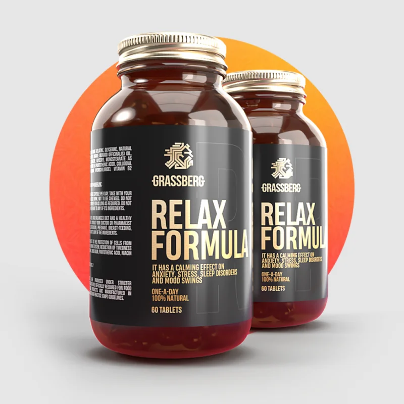Relax Formula 60 таблетки | Grassberg Relax Formula 60 таблетки | Grassberg