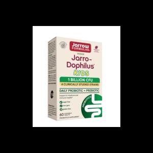 Jarro-Dophilus Kids 1 млрд. CFU 60 дъвчащи таблетки | Jarrow Formulas Jarro-Dophilus Kids 1 млрд. CFU 60 дъвчащи таблетки | Jarrow Formulas
