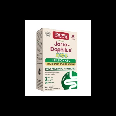 Jarro-Dophilus Kids 1 млрд. CFU 60 дъвчащи таблетки | Jarrow Formulas