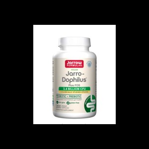 Vegan Jarro-Dophilus Plus FOS 3.4 млрд. CFU 200 веге капсули | Jarrow Formulas Vegan Jarro-Dophilus Plus FOS 3.4 млрд. CFU 200 веге капсули | Jarrow Formulas