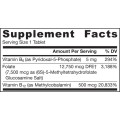 Folate Forte Methyl Folate + Methyl B12 + P-5-P 30 таблетки | Jarrow Formulas