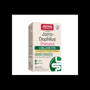 Jarro-Dophilus Prenatal 6 млрд. CFU 30 капсули | Jarrow Formulas Jarro-Dophilus Prenatal 6 млрд. CFU 30 капсули | Jarrow Formulas