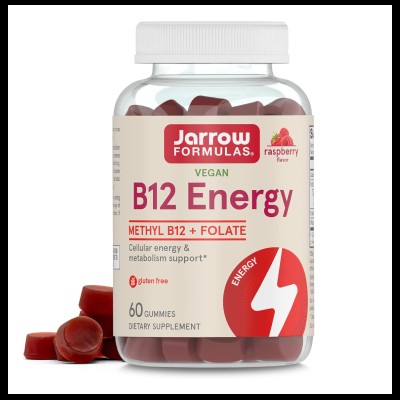 B12 Energy + Folate 60 дъвчащи бонбони | Jarrow Formulas B12 Energy + Folate 60 дъвчащи бонбони | Jarrow Formulas
