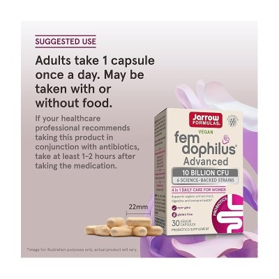 Fem-Dophilus Advanced 30 капсули | Jarrow Formulas