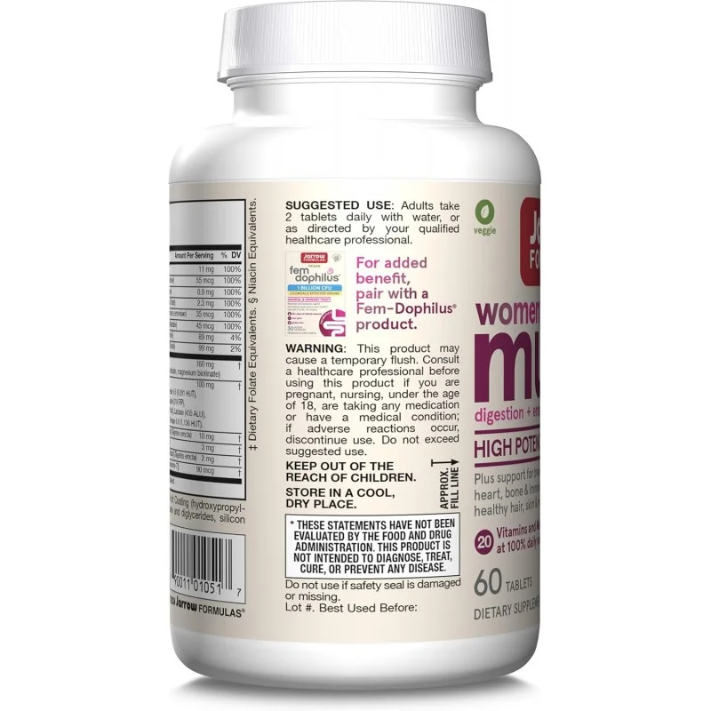 Women's Multi+ Multivitamin 60 таблетки | Jarrow Formulas Women's Multi+ Multivitamin 60 таблетки | Jarrow Formulas