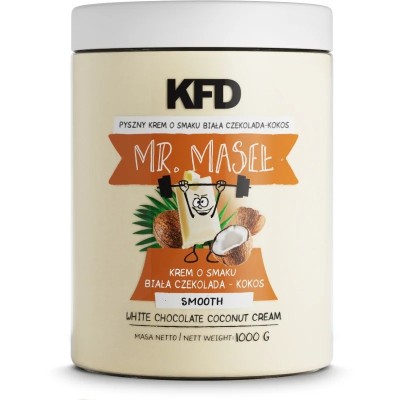 Protein Cream White Chocolate & Coconut 1000 гр | KFD Nutrition