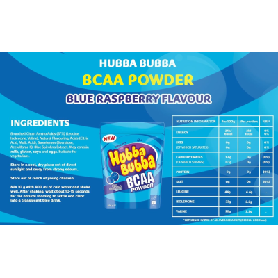 Hubba Bubba BCAA 320 гр | Mars Protein Hubba Bubba BCAA 320 гр | Mars Protein