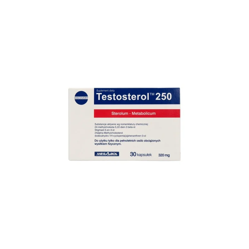 Testosterol 250 30 капсули | Megabol Testosterol 250 30 капсули | Megabol