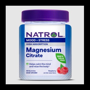 Magnesium Citrate 60 дъвчащи таблетки | Natrol Magnesium Citrate 60 дъвчащи таблетки | Natrol