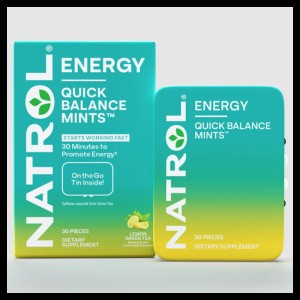Quick Balance Mints Energy 30 таблетки | Natrol