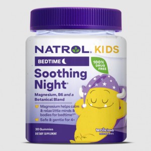 Kids Soothing Night 30 дъвчащи бонбони | Natrol