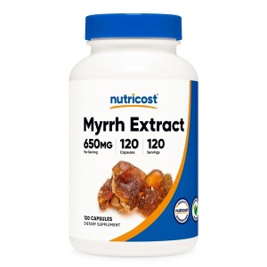 Myrrh Extract 650 мг 120 капсули | Nutricost Myrrh Extract 650 мг 120 капсули | Nutricost
