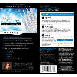 NuPearl Natural Teeth Whitening Refill Pack | Oralgen NuPearl Natural Teeth Whitening Refill Pack | Oralgen