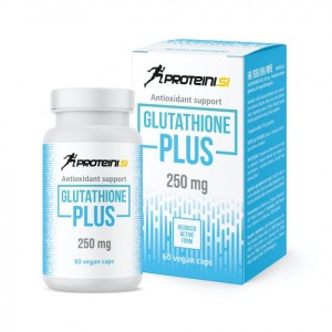 Glutathione Plus 250 мг 60 капсули | Proteini.SI