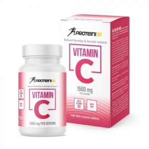 Vitamin C + Vitamin D3 + Zinc 100 таблетки | Proteini.SI