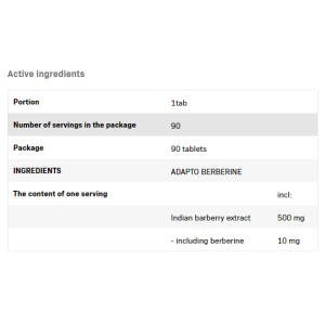 Berberine 90 таблетки | SFD Nutrition