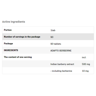 Berberine 90 таблетки | SFD Nutrition Berberine 90 таблетки | SFD Nutrition