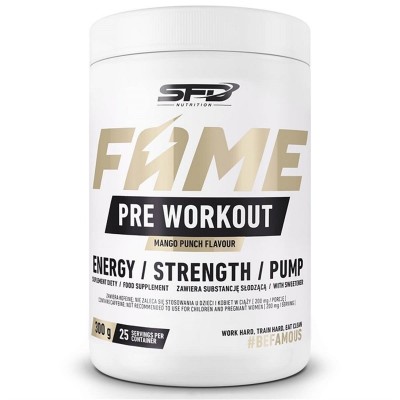 Fame Pre Workout 300 гр | SFD Nutrition