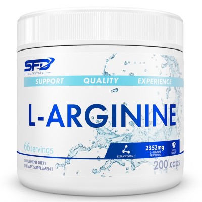 L-Arginine Caps 200 капсули | SFD Nutrition