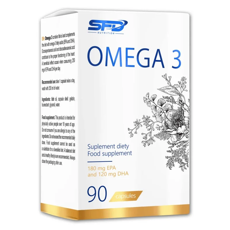Omega 3 90 гел-капсули | SFD Nutrition Omega 3 90 гел-капсули | SFD Nutrition