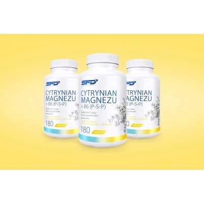 Magnesium Citrate + B6 180 таблетки | SFD Nutrition