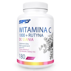 Vitamin C 1000 + Rutine 180 таблетки | SFD Nutrition