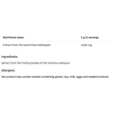 Chaga Powder 60 гр | SFD Nutrition